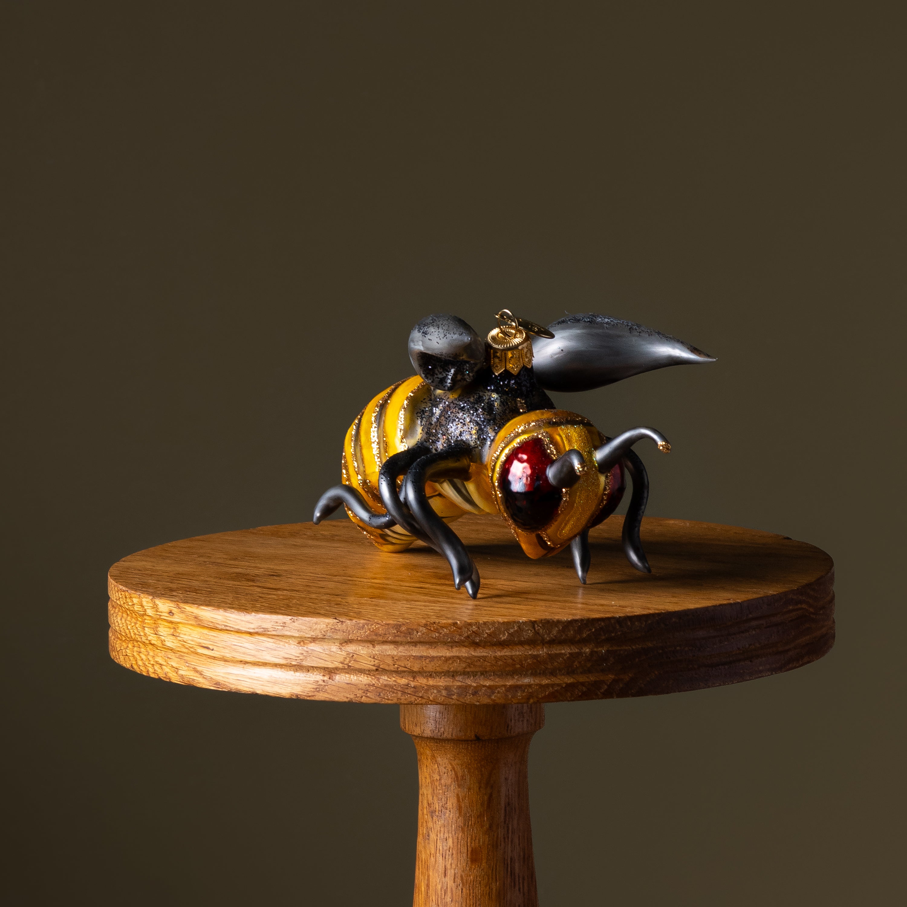Large Wasp Glass Ornament