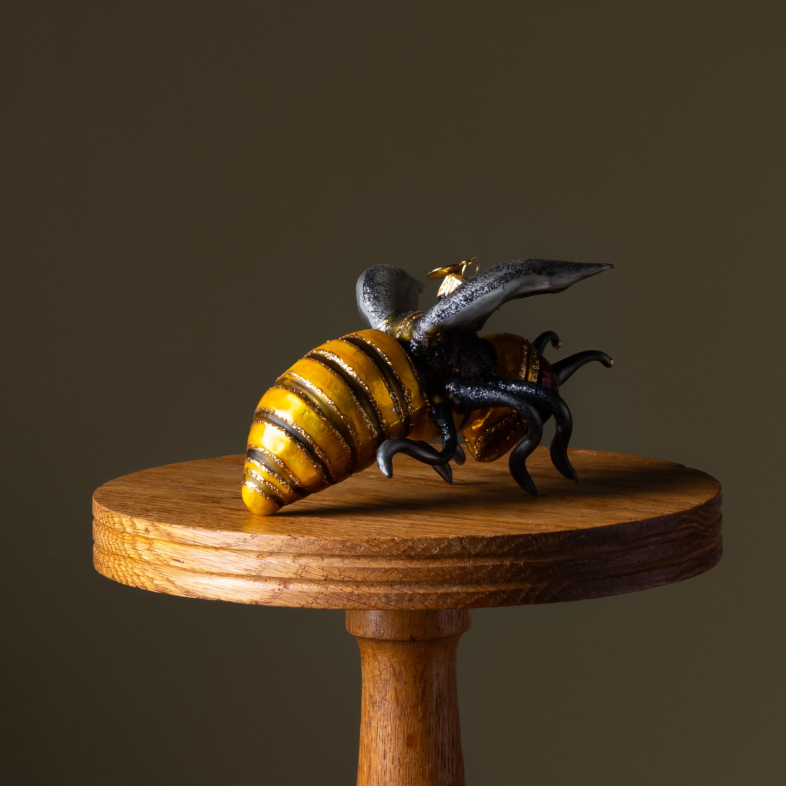 Large Wasp Glass Ornament