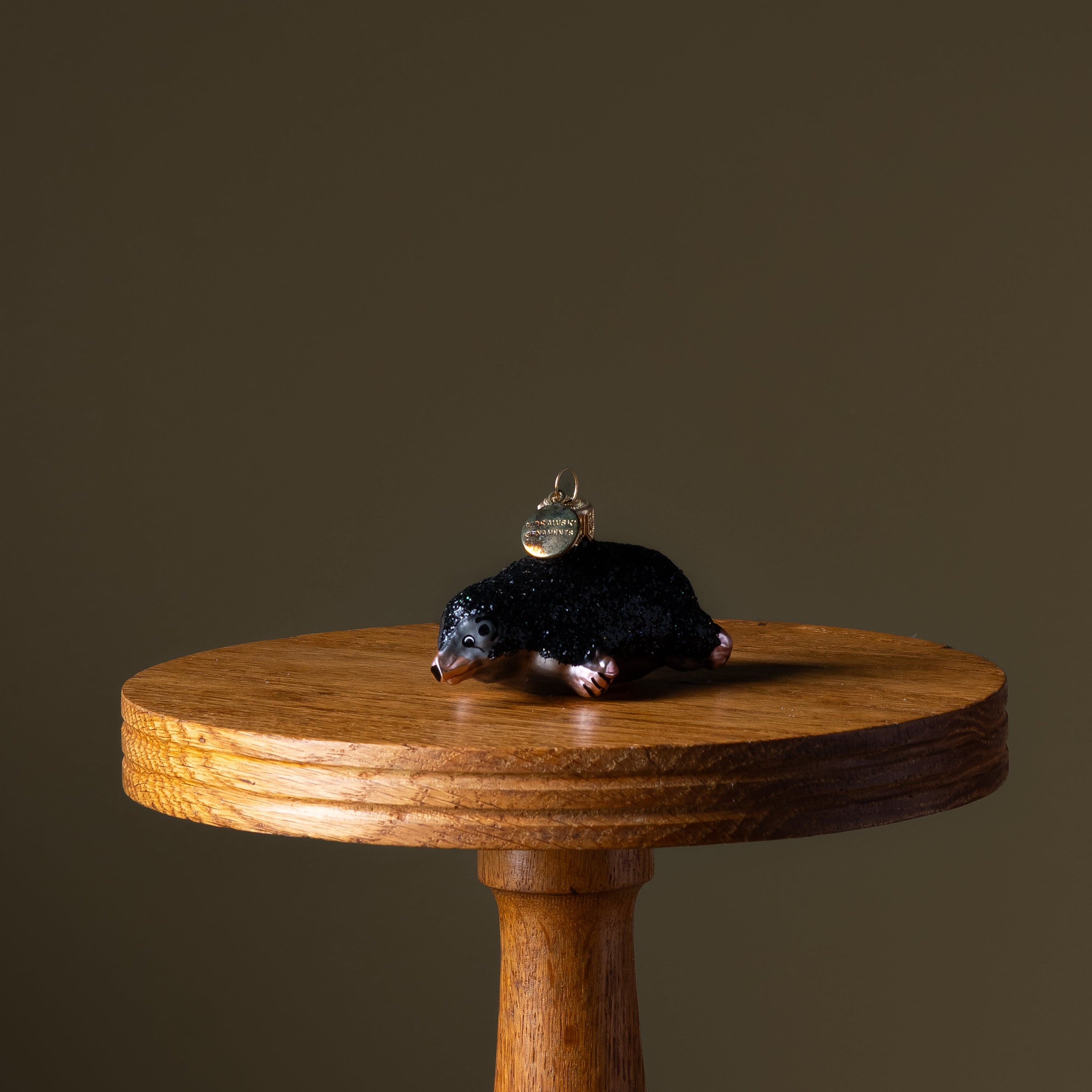 Mole Glass Ornament