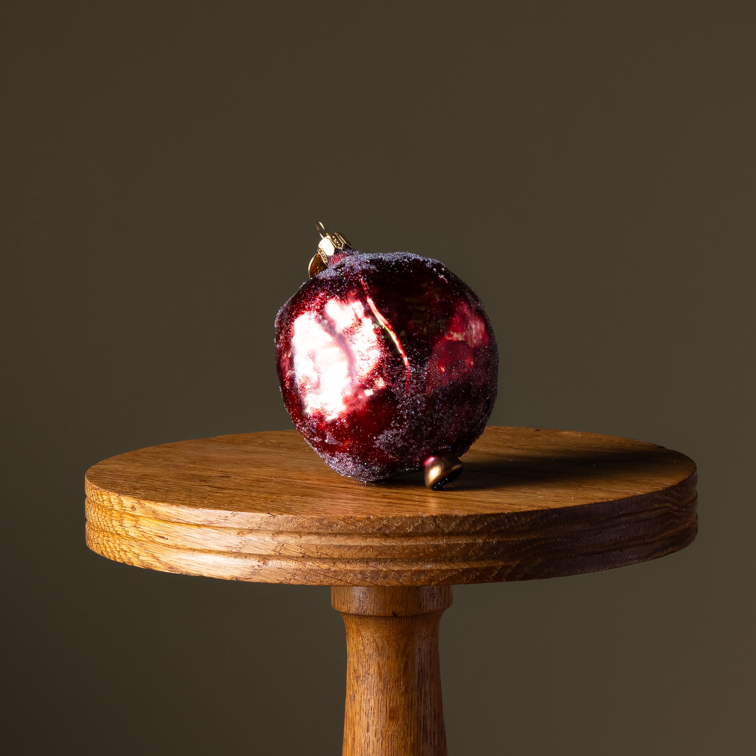 Pomegranate Glass Ornament