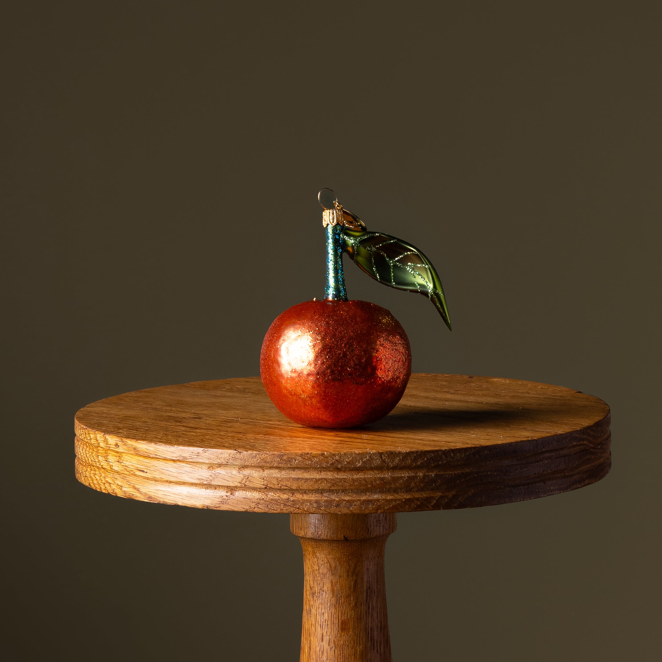 Orange Glass Ornament