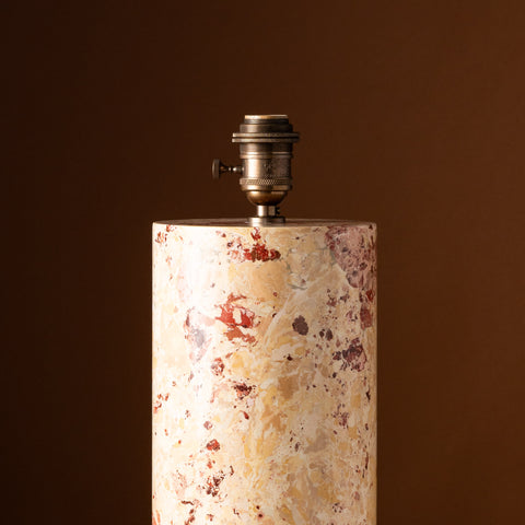 Scagliola Table Lamp Pastel