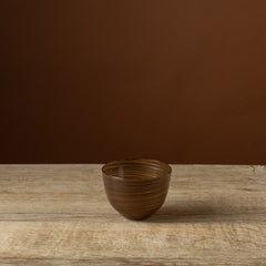 Brown Glass Bowl
