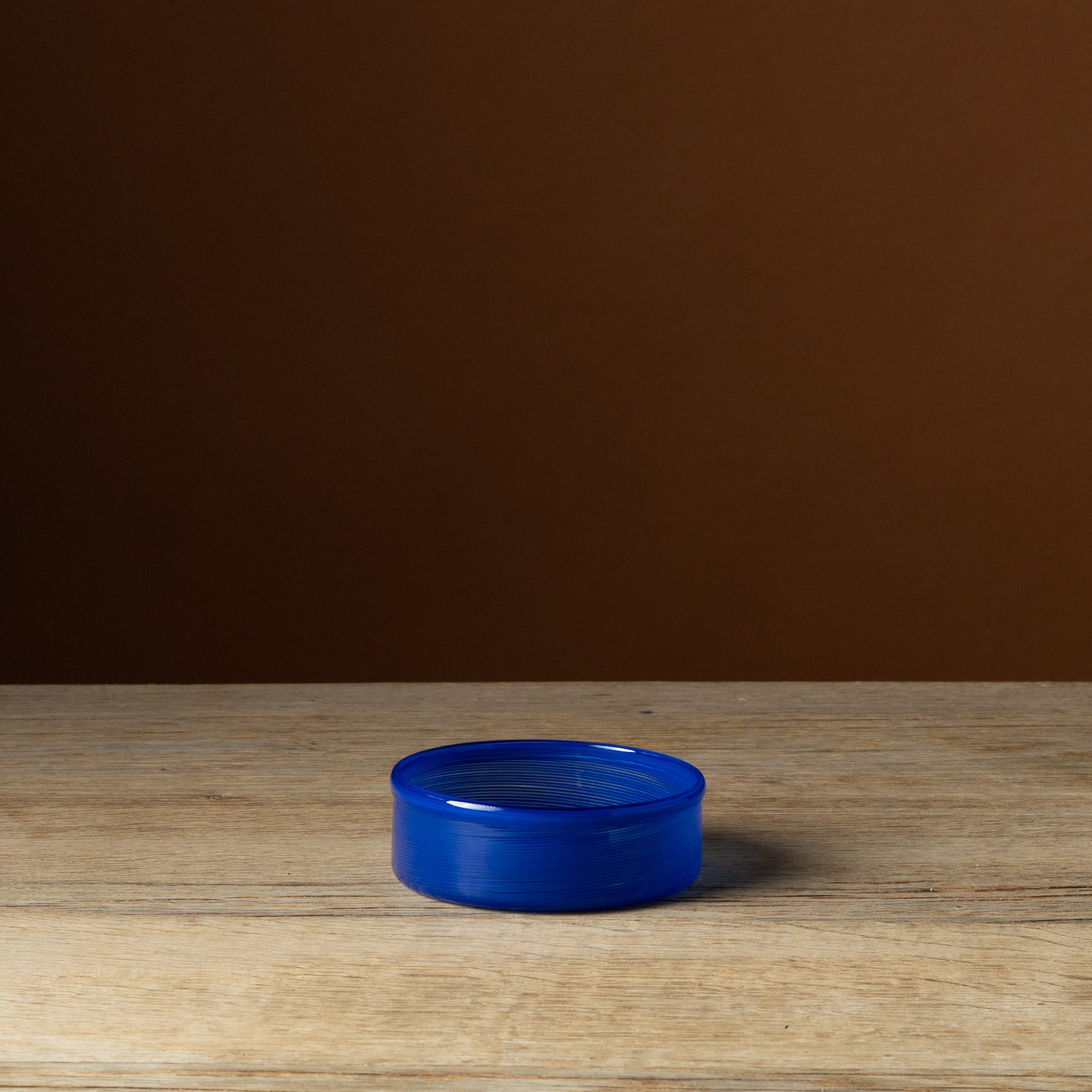 Lapis Blue Glass Wine Coaster