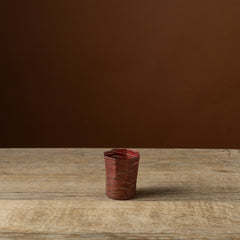 Copper Octagonal Short Glass