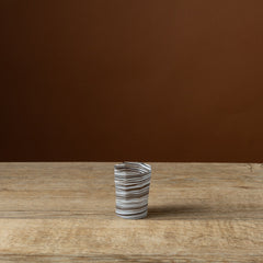 Winter Mix Octagonal Short Glass