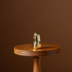 Gold Croc Lighter Case