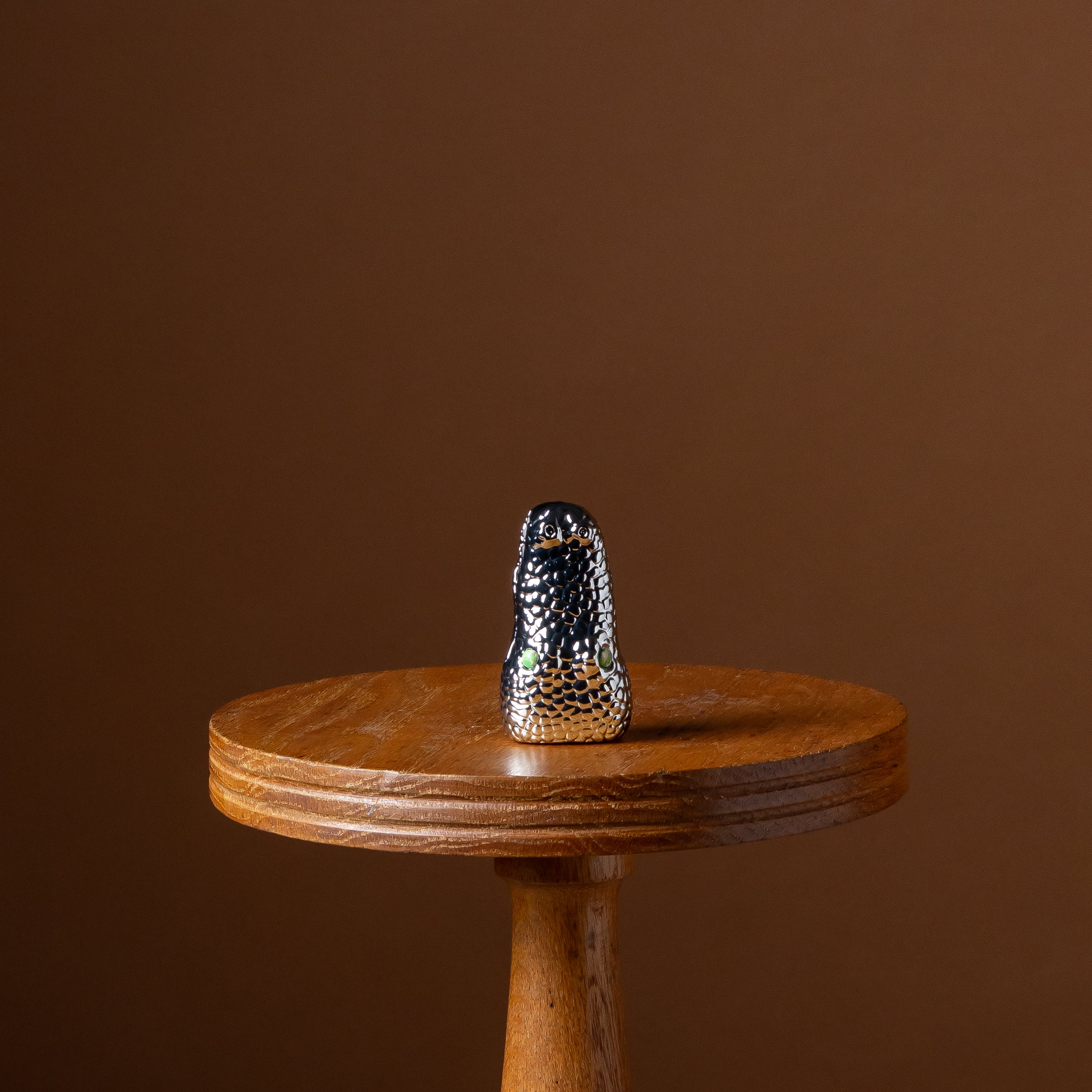 Silver Croc Lighter Case