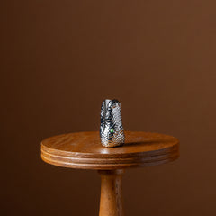 Silver Croc Lighter Case