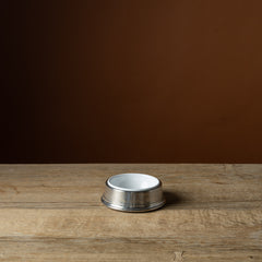 Small Pewter Pet Bowl
