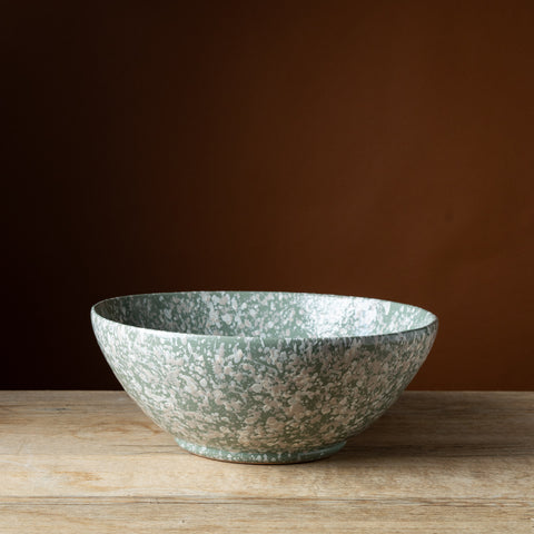 Green Marbled Jumbo Bowl