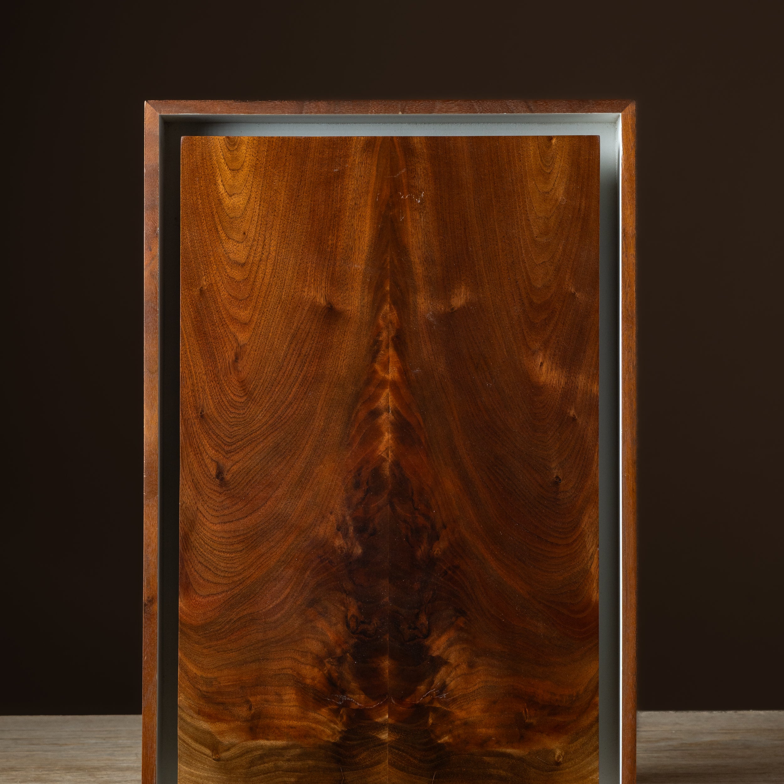 Michael Moran Mounted Book-Matched Walnut Board
