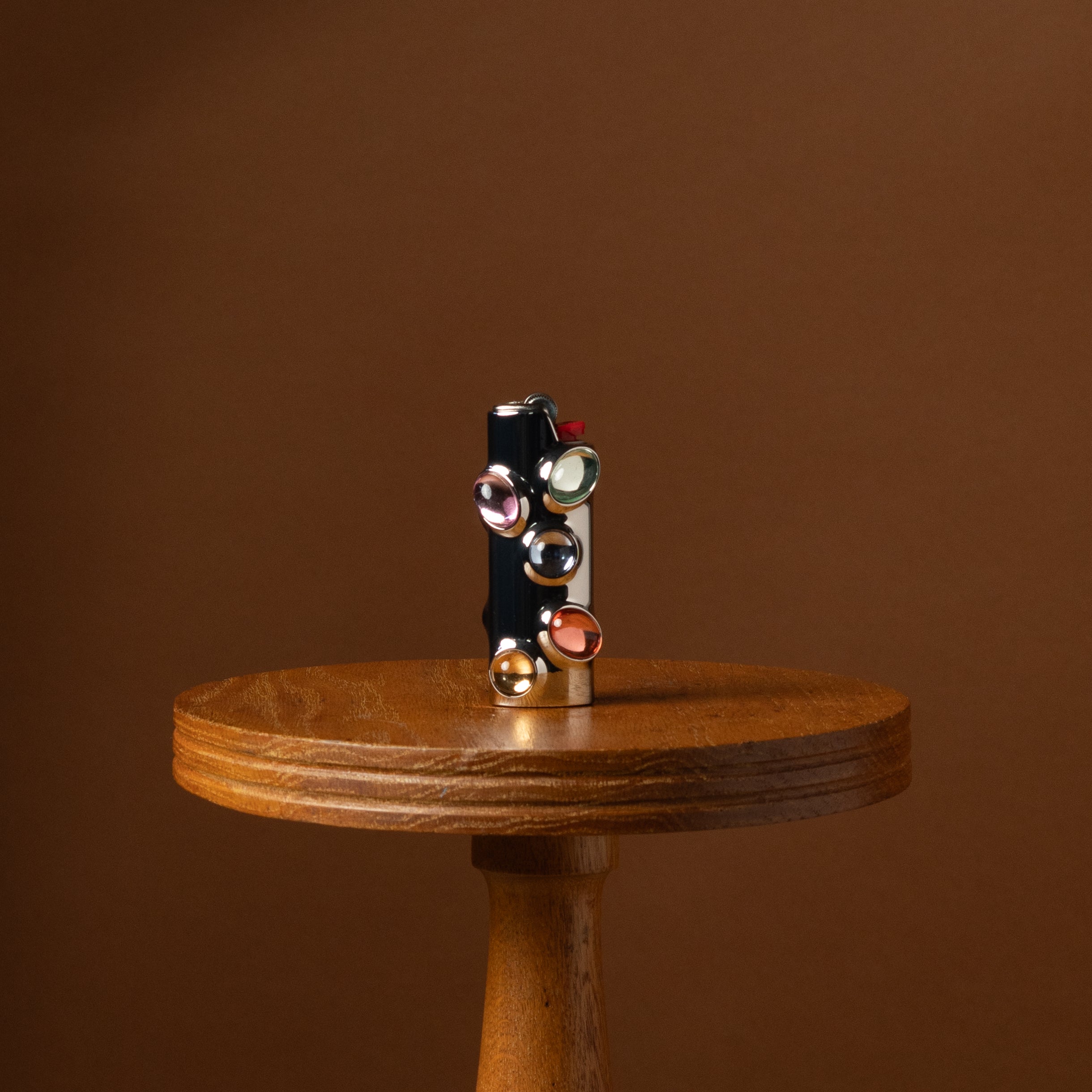 Multi Stone Gemstoned Lighter Case