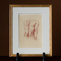 Greek Demigod Sitting on Mythical Beast at Victoria & Albert Museum by Jill Hooper