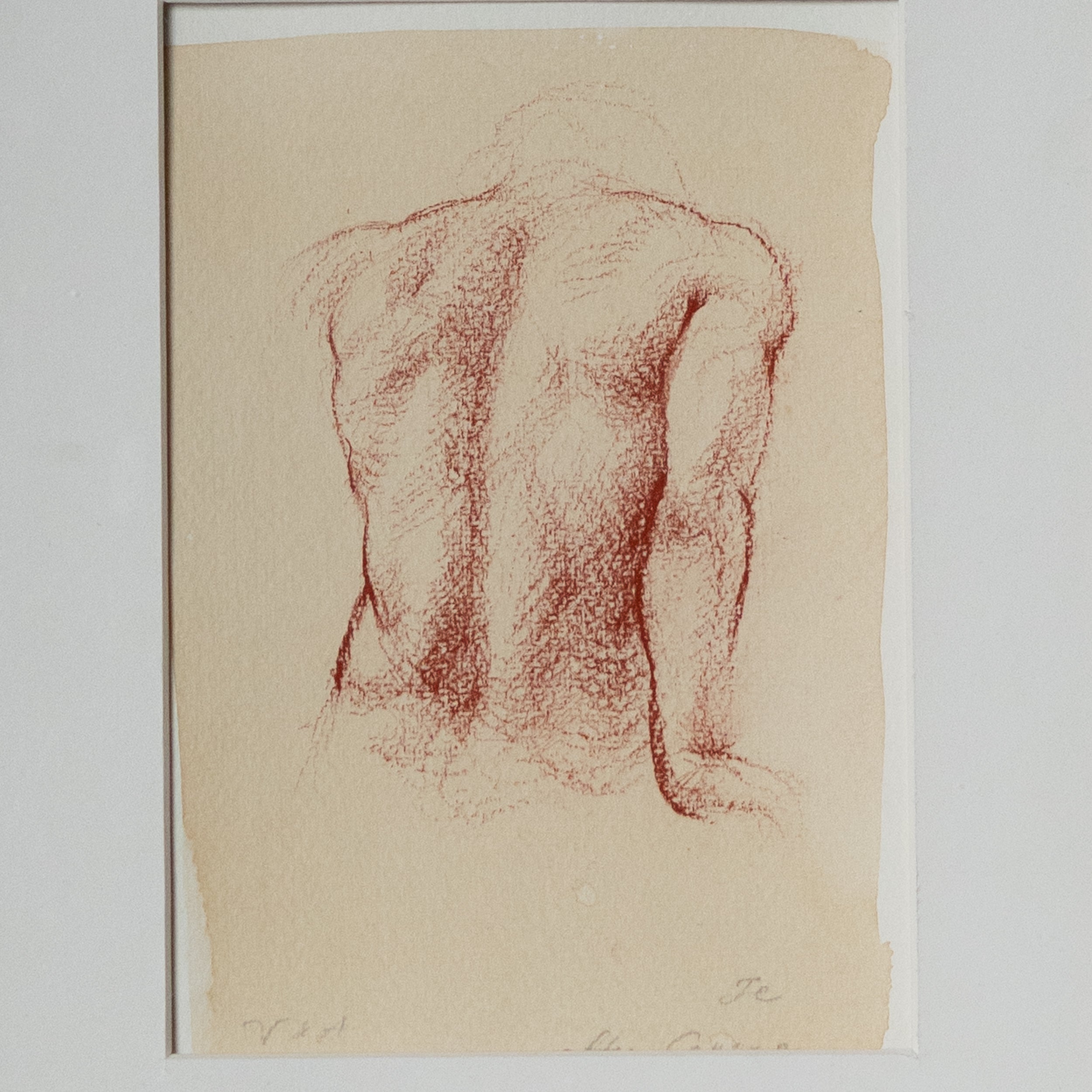 Greek Demigod Sitting on Mythical Beast at Victoria & Albert Museum by Jill Hooper