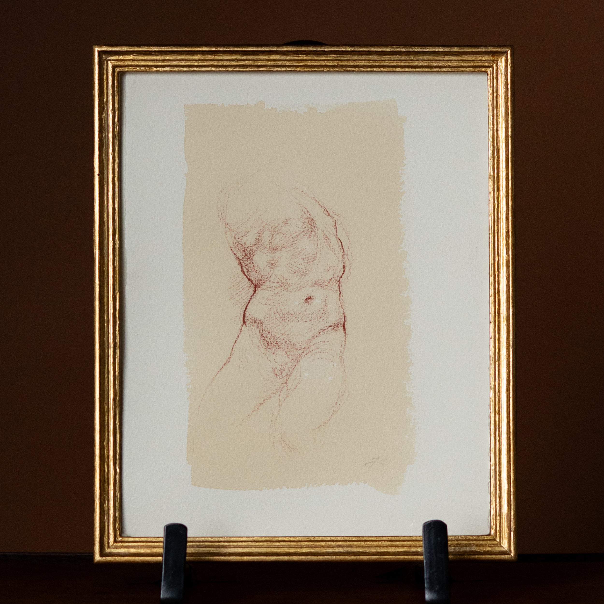 Male Torso at Victoria & Albert Museum by Jill Hooper