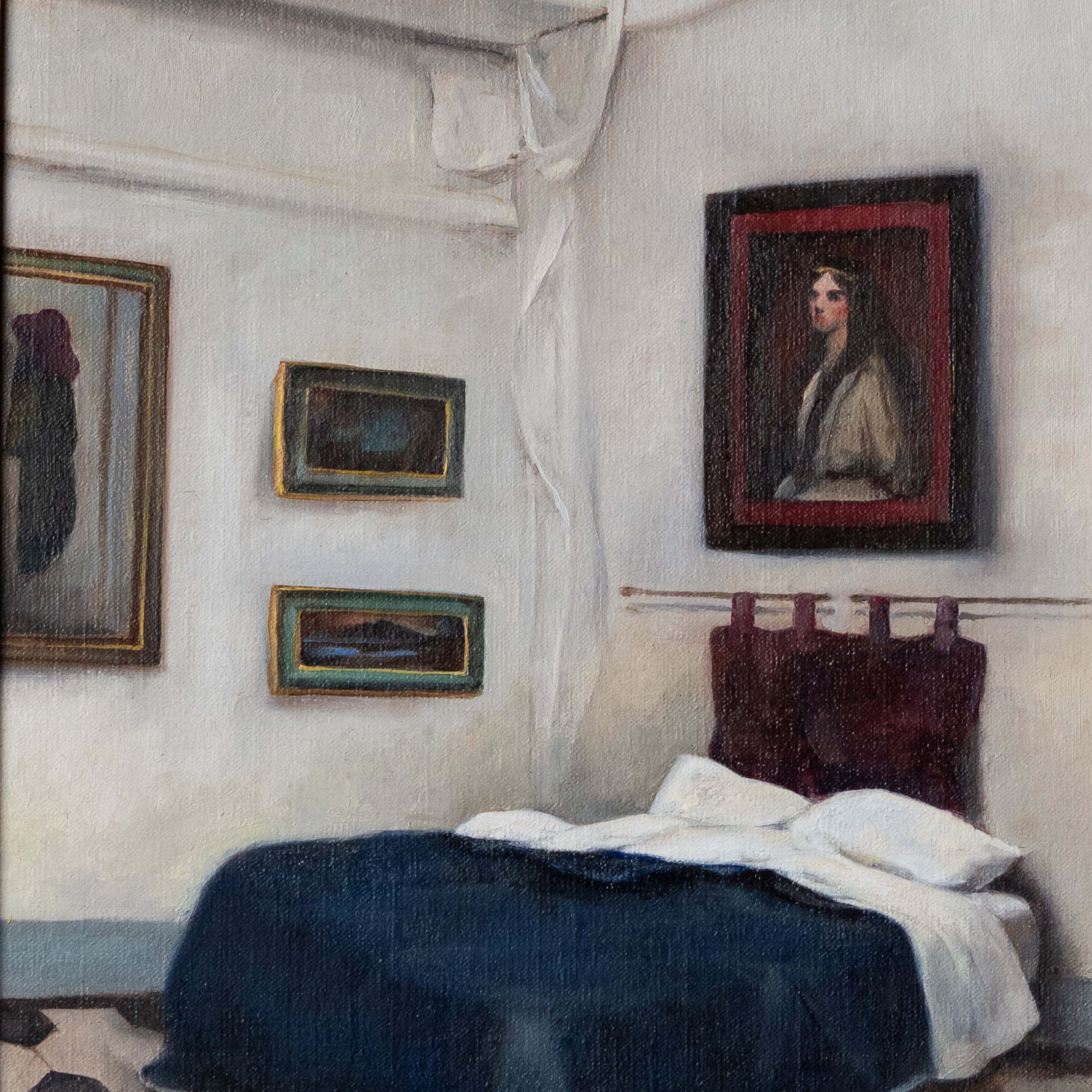 My Bedroom at Villa Palmerino by Jill Hooper