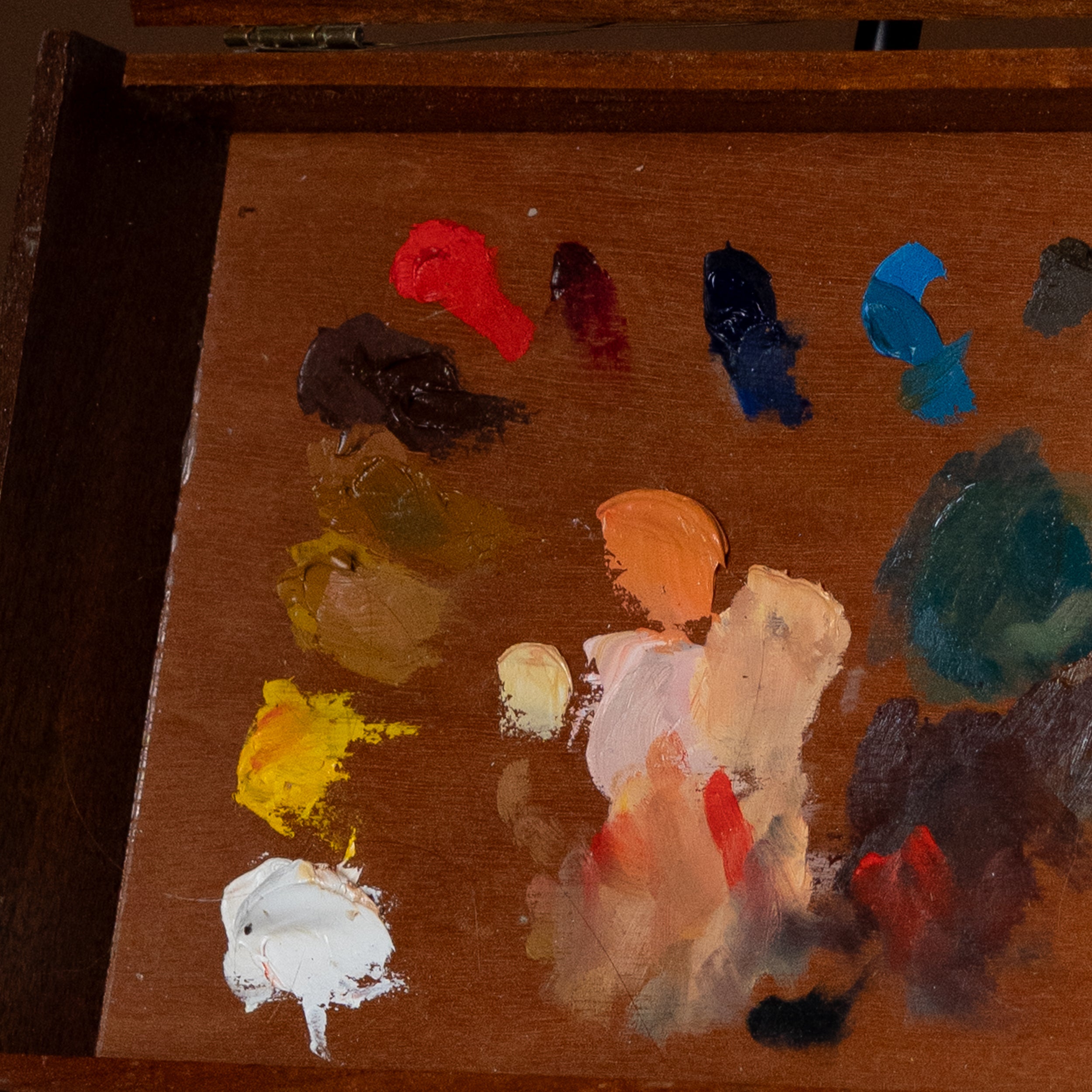 Face in the Pochade by Jill Hooper