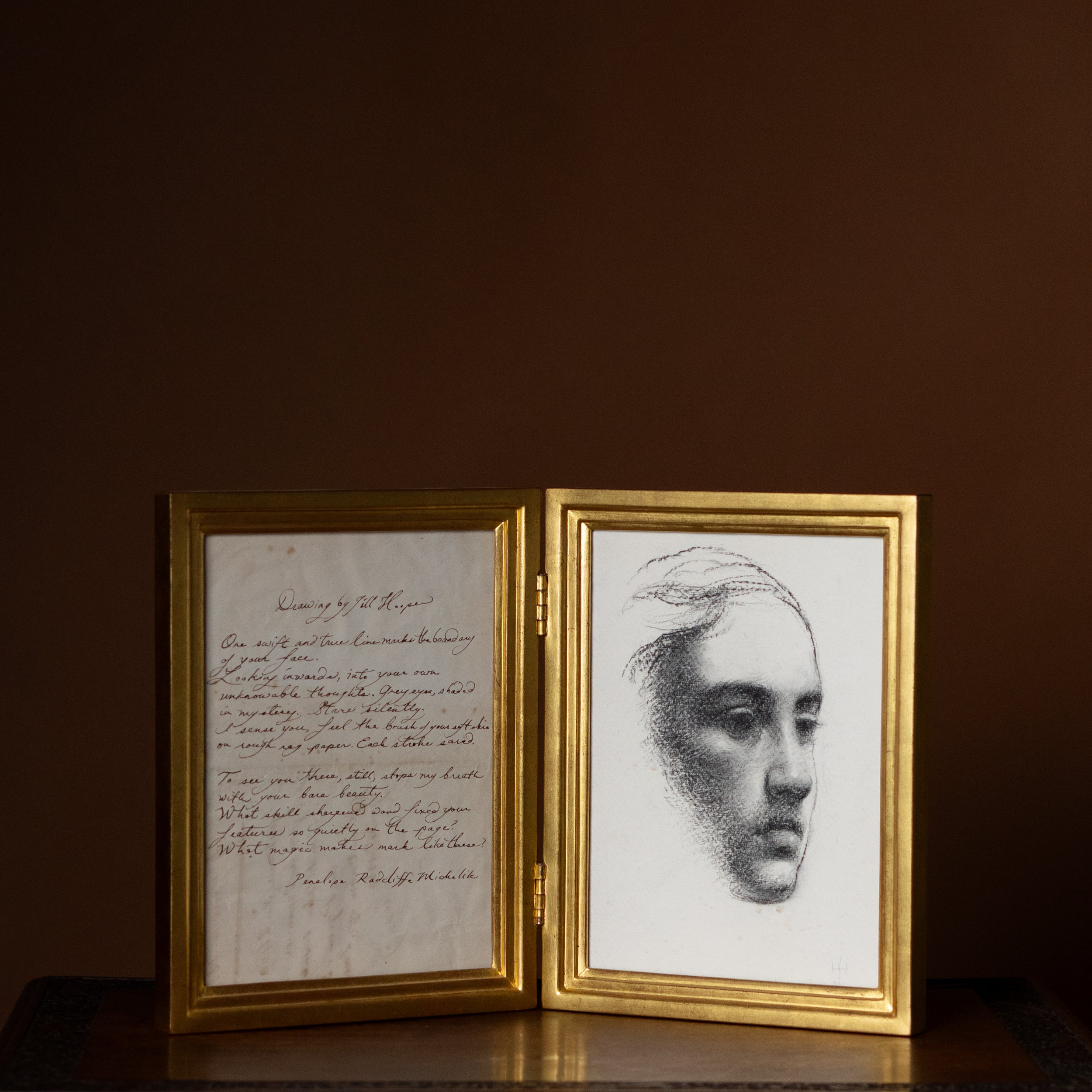 Portrait Study of a Female by Jill Hooper