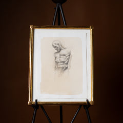 Academic Male Nude II by Jill Hooper