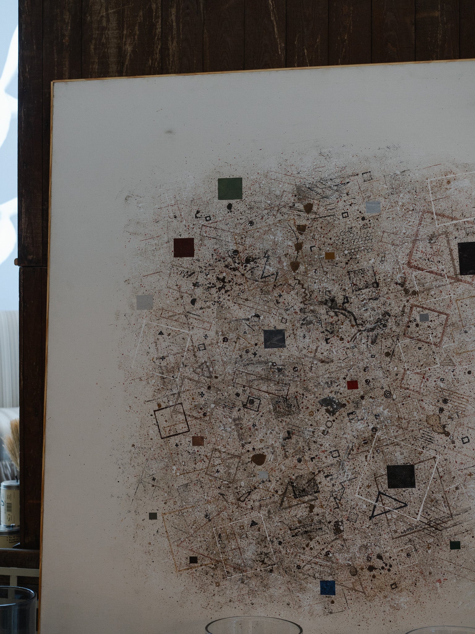 "Chapter and Verse" Mixed Media on Canvas