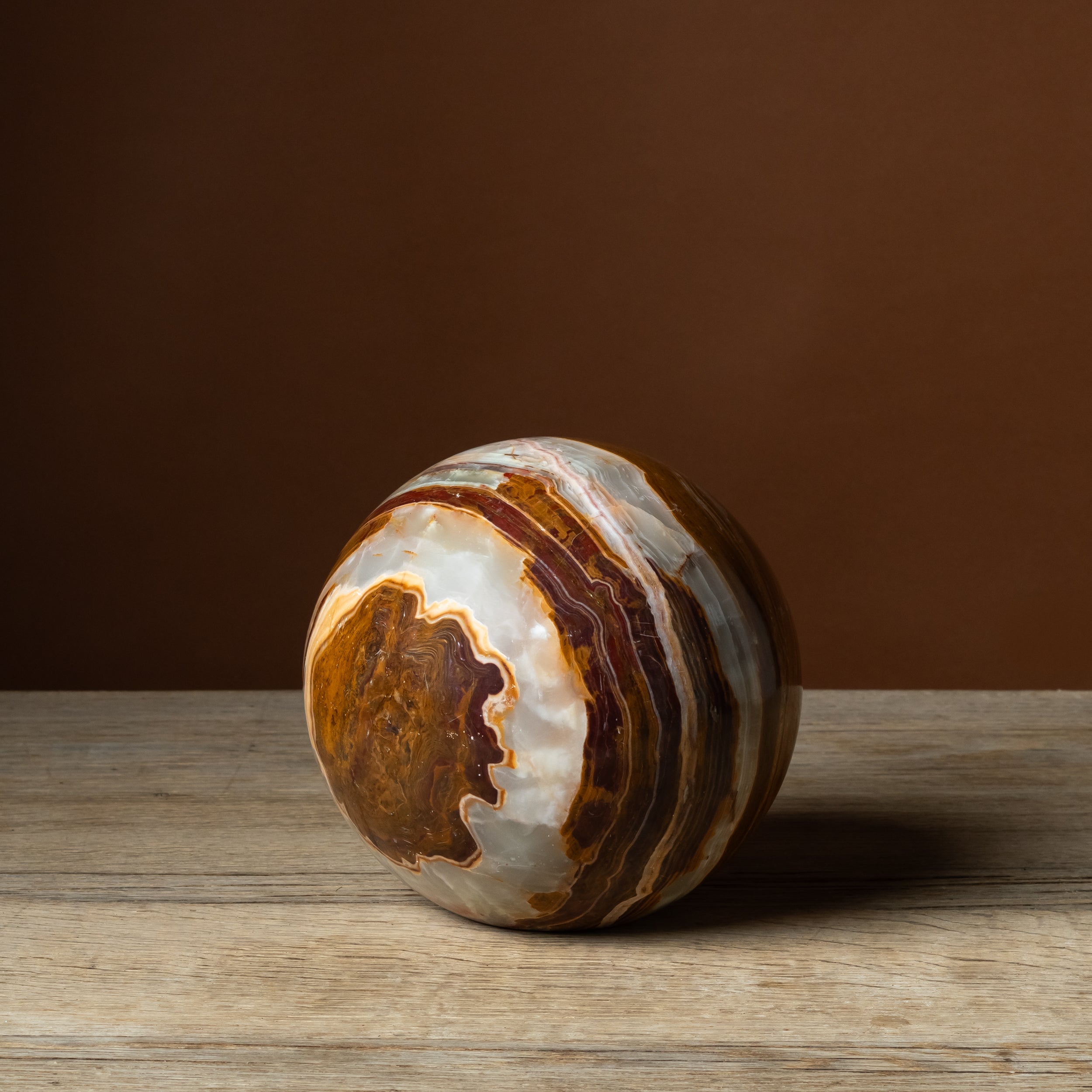 Polished Onyx Stone Orb