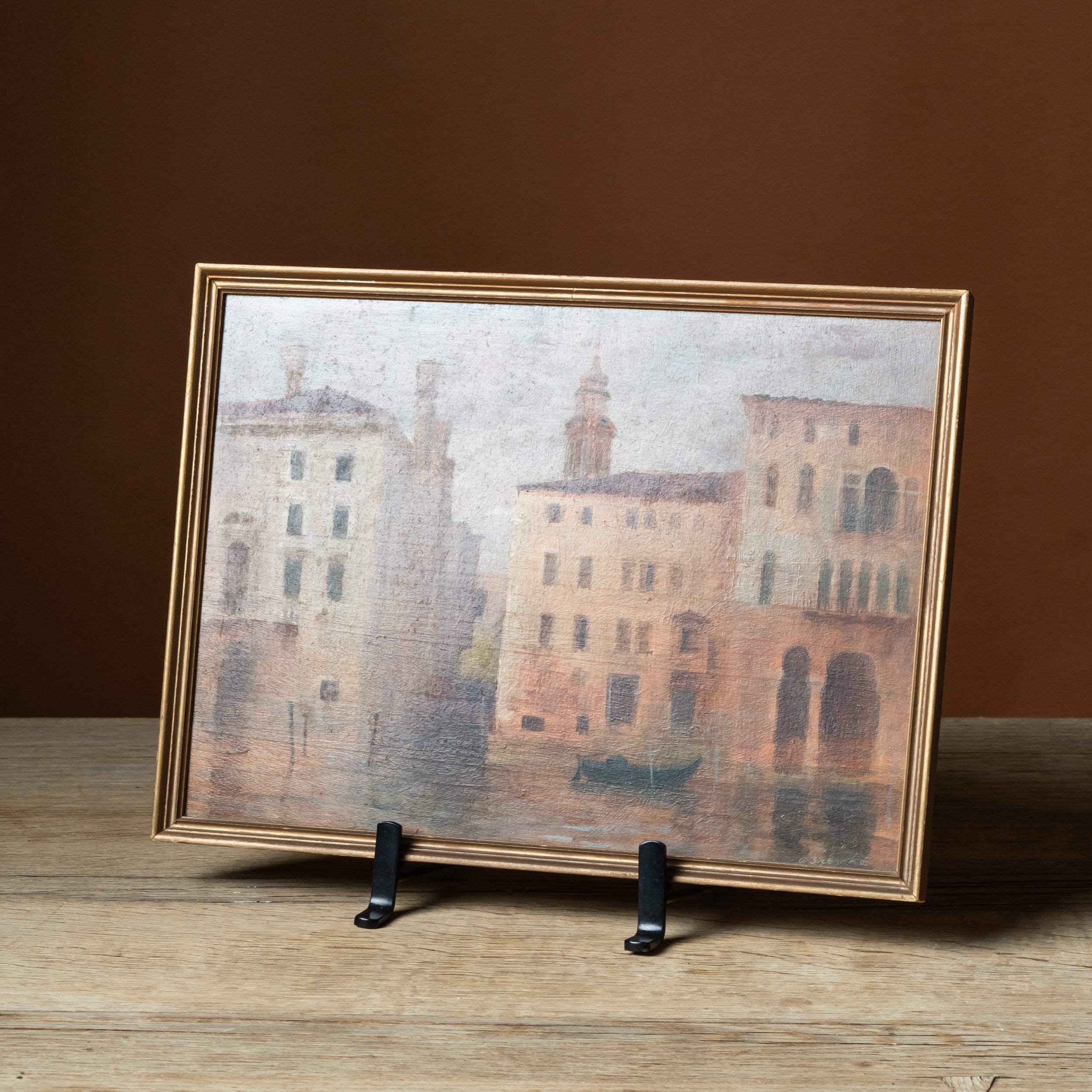 20th C. Venice Canal Painting