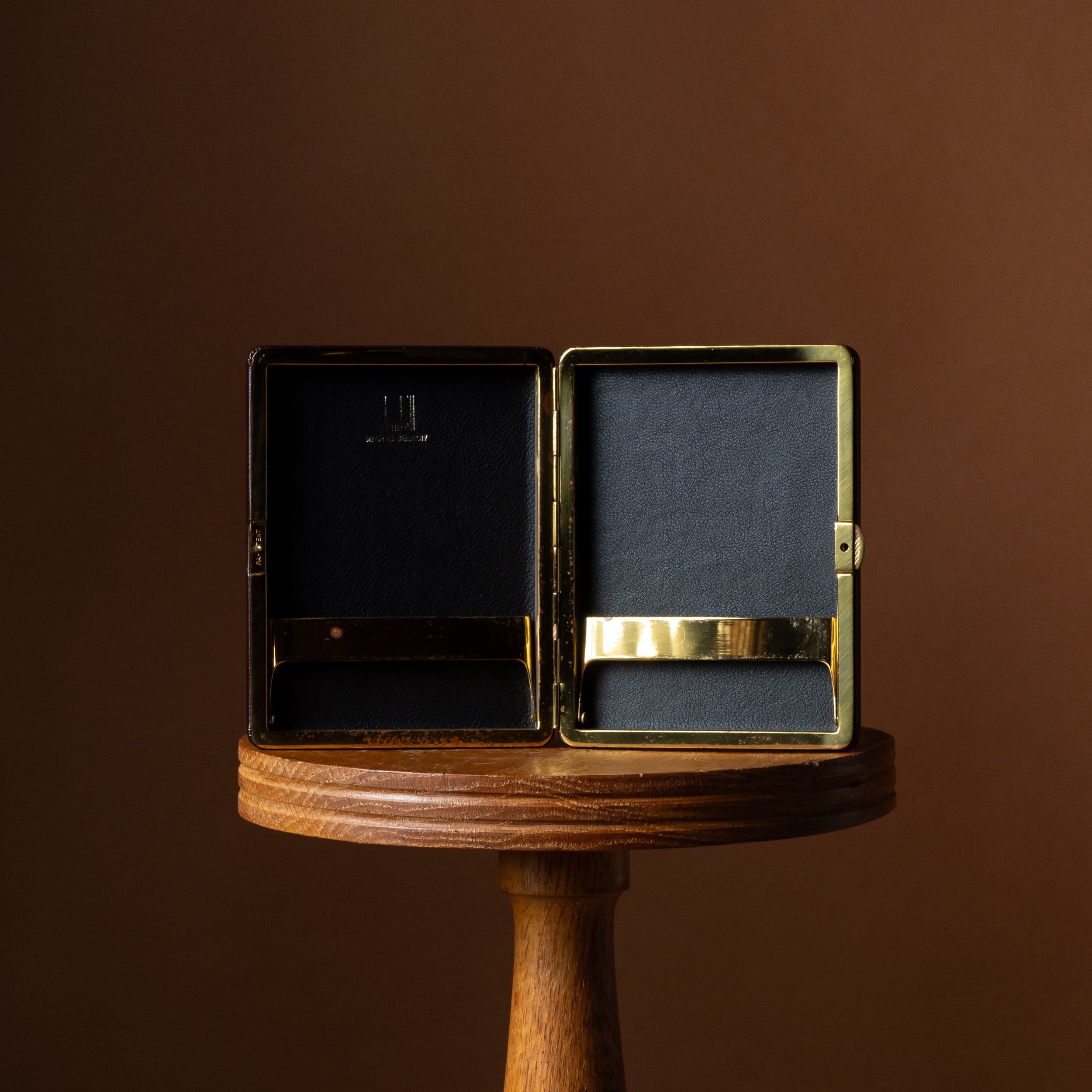 Oxblood Dunhill Leather Cigarette Case