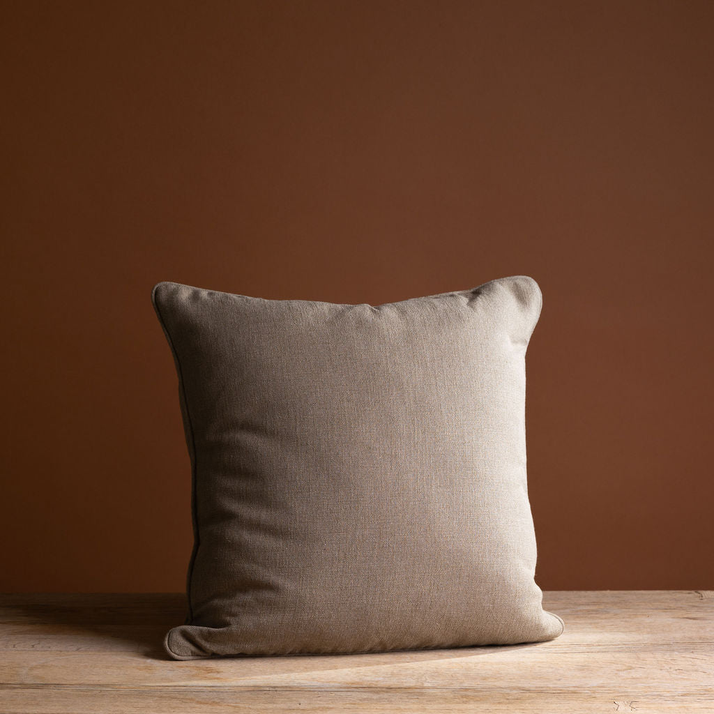 Textured Olive Wentworth Pillow