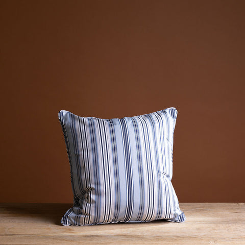 Navy Stripe Wentworth Pillow