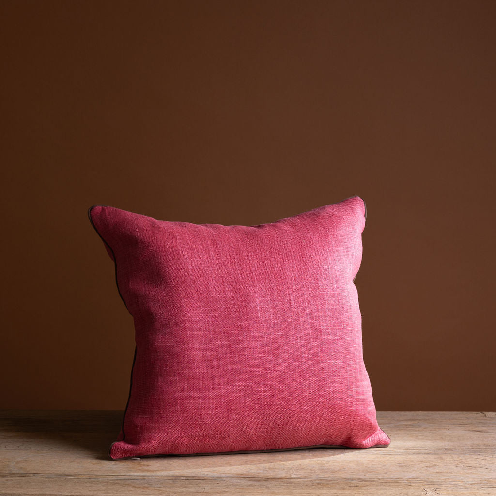 Raspberry Wentworth Pillow