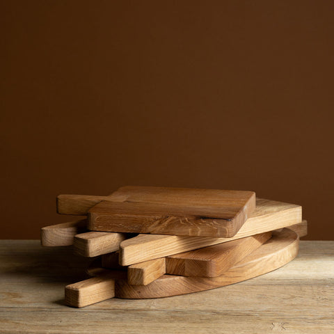 Oval Double Handled Cutting Board