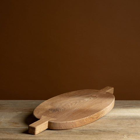 Oval Double Handled Cutting Board