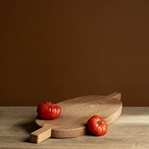 Oval Double Handled Cutting Board