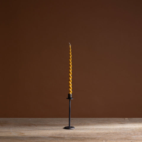 Twisted Beeswax Candle